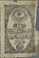 Turkey / Türkei: 10 Kurush ND(1856), Signature Muhur, P.25 (catalog Donmez N° 58), Well Worn Conditi - Turkije