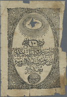 Turkey / Türkei: 10 Kurush ND(1856), Signature Muhur, P.25 (catalog Donmez N° 58), Well Worn Conditi - Turquie