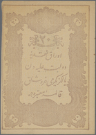 Turkey / Türkei: Banque Impériale Ottomane 20 Kurus AH 1293-1295 (1876-1878) With Toughra Of Abdul H - Turkije