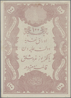 Turkey / Türkei: Banque Impériale Ottomane 100 Kurus AH 1293-1295 (1876-1878) With Toughra Of Abdul - Turkije