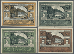 Deutschland - Notgeld - Westfalen: Oberkirchen, Gasthof F. C. Vogt, 50, 75, 100, 200 Pf., 30.8.1921, - Andere & Zonder Classificatie