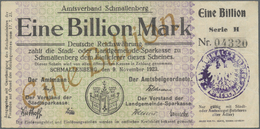 Deutschland - Notgeld - Westfalen: Schmallenberg, Stadtsparkasse, 500 Tsd., 5 Mio. Mark, 14.8.1923, - Altri & Non Classificati