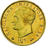 Italien - Anlagegold: Napoleon I. 1805 - 1814: 40 Lire 1812 M, KM# 12, Friedberg 5, 12,9 G. 900/1000 - Altri & Non Classificati