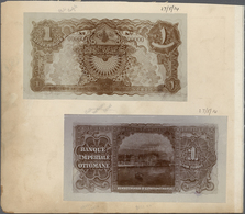 Turkey / Türkei: Banque Impériale Ottomane Contemporary Photograph Of A 1 Livre Turque Essay ND(1914 - Turquie