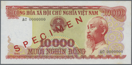 Vietnam: 10.000 Dong 1990 Specimen P. 109s In Condition: UNC. - Viêt-Nam