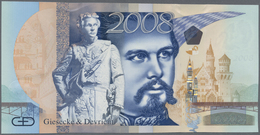 Testbanknoten: Germany: HYBRID Test Note By Giesecke & Devrient Portrait "King Ludwig" Issued In 200 - Fictifs & Spécimens