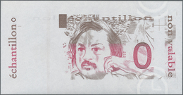 Testbanknoten: France: Rare Proof Print Of An Echantillon Designed By The BDF And Printed On Banknot - Fiktive & Specimen