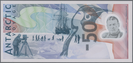 Testbanknoten: Great Britain: POLYMER Test Note "Antarctic Voyage" With Portrait Of "Sir Ernest Shak - Specimen