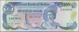 Belize: 100 Dollars January 1st 1989, P.50b, Very Nice Condition With Bright Colors And Great Origin - Belize