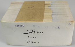 Afghanistan: Original Brick With 1000 Banknotes 1000 Afghanis 1979-91, P.61, Packed In 10 Bundles Of - Afghanistan