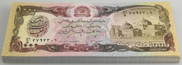 Afghanistan: Origial Bundle Of 100 Pcs 1000 Afghanis 1970 P. 61c In UNC. (100 Pcs) - Afghanistan