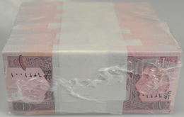 Afghanistan: Original Brick With 1000 Banknotes 1 Afghani SH 1381 Or 1383, P.64 In 10 Bundles Of 100 - Afghanistan