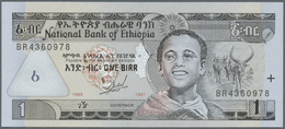 Ethiopia / Äthiopien: 1969/1997 (ca.), Ex Pick 30-46, Quantity Lot With 277 Banknotes In Good To Mix - Ethiopia