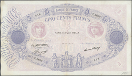 France / Frankreich: Very Big Lot Of About 2000 Banknotes Containing 12x 100 Francs P. 71, 31x 100 F - Other & Unclassified