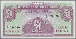 Great Britain / Großbritannien: 1978 (ca.), "BRITISH ARMED FORCES", Ex Pick M 22-49, Quantity Lot Wi - Autres & Non Classés