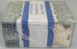 Indonesia / Indonesien: Original Brick With 1000 Banknotes 1000 Rupiah 2013, P.141, Packed In 10 Bun - Indonesië