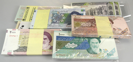 Iran: Huge Set With 8 Bundles Of 100 Notes Each Of The 100, 200, 500, 1000, 2000, 5000, 10.000 And 2 - Iran