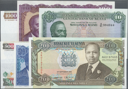 Kenya / Kenia: Large Lot Of About 600 Notes Containing The Following Pick Numbers In Different Quali - Kenya