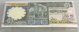 Libya / Libyen: Full Bundle Of 100 Pcs 1/4 Dinar 1984 P. 47 In UNC. (100 Pcs) - Libye