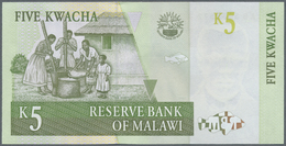 Malawi: 1997/2004 (ca.), Ex Pick 36-51, Quantity Lot With 137 Banknotes In Good To Mixed Quality, So - Malawi