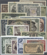 Spain / Spanien: Large Lot Of About 700 Banknotes With Many Better Ones Containing The Following Pic - Other & Unclassified