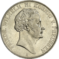 Preußen: Friedrich Wilhelm III. 1797-1840: Vereinsdoppeltaler 1840 A, AKS 9, Jaeger 64, Sehr Schön-v - Other & Unclassified