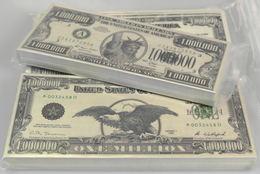 United States Of America: Set With 3 Bundles Fantasy Notes With 100 Notes Each Bundle, Containg 1 Bu - Other & Unclassified