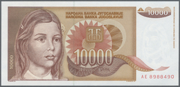 Yugoslavia / Jugoslavien: 1955/2001 (ca.), Ex Pick 69-153, Quantity Lot With 6244 Banknotes In Good - Joegoslavië