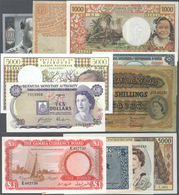 Alle Welt: Large Lot Of About 300 Banknotes From All Over The World, Higher Catalog Value Up To 300 - Other & Unclassified