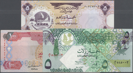Alle Welt: Collection With 121 Banknotes Middle East And Asia With A Few Better Notes Like For Examp - Autres & Non Classés