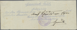 Deutschland - Notgeld - Elsass-Lothringen: Krüt, Oberelsass, Gemeinde, 3 X 10 Mark, 4.9.1914, 26.9.1 - Other & Unclassified