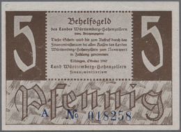 Deutschland - Alliierte Miltärbehörde + Ausgaben 1945-1948: Württemberg-Hohenzollern, Finanzminister - Andere & Zonder Classificatie