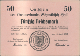 Deutschland - Alliierte Miltärbehörde + Ausgaben 1945-1948: Schwäbisch Hall, Kreisverband, 1, 2, 5, - Andere & Zonder Classificatie