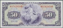 Deutschland - Bank Deutscher Länder + Bundesrepublik Deutschland: 50 DM 1948, Ro.242a In Perfekt Kas - Andere & Zonder Classificatie