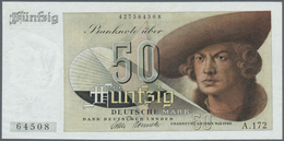 Deutschland - Bank Deutscher Länder + Bundesrepublik Deutschland: 50 DM 1948 Franzosenschein, Ro.254 - Other & Unclassified