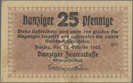 Deutschland - Nebengebiete Deutsches Reich: Danzig, 25 Danziger Pfennige, 22.10.1923, P. 36, Mittelf - Andere & Zonder Classificatie