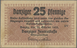 Deutschland - Nebengebiete Deutsches Reich: Danzig, 25 Danziger Pfennige, 22.10.1923, P. 36, Mittelf - Other & Unclassified