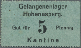 Deutschland - Konzentrations- Und Kriegsgefangenenlager: Hohenasperg, Gefangenenlager, Kantine, 1, 2 - Altri & Non Classificati