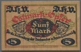 Deutschland - Notgeld Besonderer Art: D.H.V. (Deutschnationaler Handlungsgehilfen Verband), 5 Mark, - Autres & Non Classés
