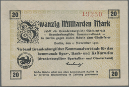 Deutschland - Notgeld - Berlin Und Brandenburg: Berlin, Verband Brandenburgischer Kommunalverbände, - [11] Local Banknote Issues