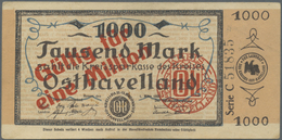 Deutschland - Notgeld - Berlin Und Brandenburg: Nauen, Kreis Osthavelland, 100, 500, 5, 10 Tsd. Mark - [11] Local Banknote Issues