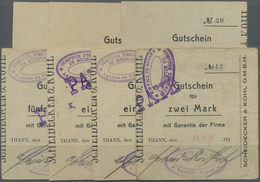 Deutschland - Notgeld - Elsass-Lothringen: Thann, Oberelsass, Scheidecker & Kohl GmbH, 50 Pf., 3.7.1 - Autres & Non Classés