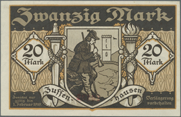 Deutschland - Notgeld - Württemberg: Zuffenhausen, Stadtgemeinde, 5, 10, 20 Mark, 15.11.1918; 2 X 50 - [11] Emissions Locales