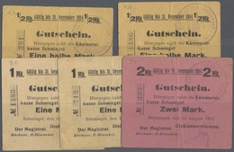 Deutschland - Notgeld - Ehemalige Ostgebiete: Schmiegel, Posen, Magistrat Und Kämmereikasse, 1/2 (2) - Andere & Zonder Classificatie