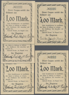 Deutschland - Notgeld - Ehemalige Ostgebiete: Schöneck, Westpreußen, Magistrat, 5 Mark, August 1914, - Autres & Non Classés