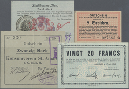 Deutschland - Deutsches Reich Bis 1945: Album Mit 75 Scheinen Meist Besserer Ausgaben, Dabei KGF-Lag - Autres & Non Classés