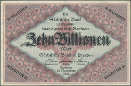 Deutschland - Länderscheine: Sammlung Von Länderbanknoten Aus Ganz Deutschland (ohne Baden Und Württ - Andere & Zonder Classificatie