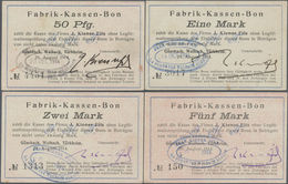 Deutschland - Notgeld - Elsass-Lothringen: Walbach, Oberelsass, J. Kiener Fils, 50 Pf., 1, 2, 5 Mark - Other & Unclassified