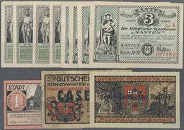 Deutschland - Notgeld - Rheinland: Rheinprovinz Mit Saarland, Alphabetisch Angelegte Sammlung Von üb - [11] Local Banknote Issues