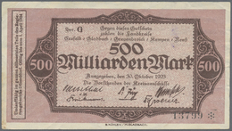 Deutschland - Notgeld - Rheinland: Umfangreicher Bestand Von Ca. 1100 Notgeldscheinen Mit Wenigen Do - [11] Local Banknote Issues